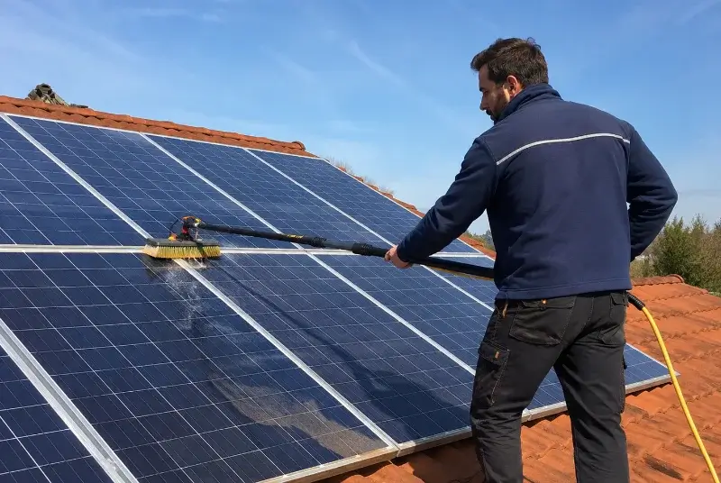 Nettoyage et entretien de panneaux solaires à Ornacieux-Balbins
